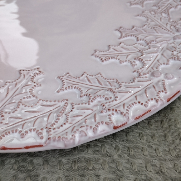 Vintage NWT Mud Pie Large Round Platter - Picture 14 of 15